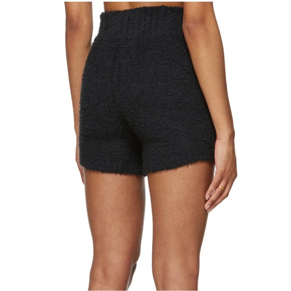 SKIMS Black Cozy Knit Shorts S/M - Picture 2 of 7